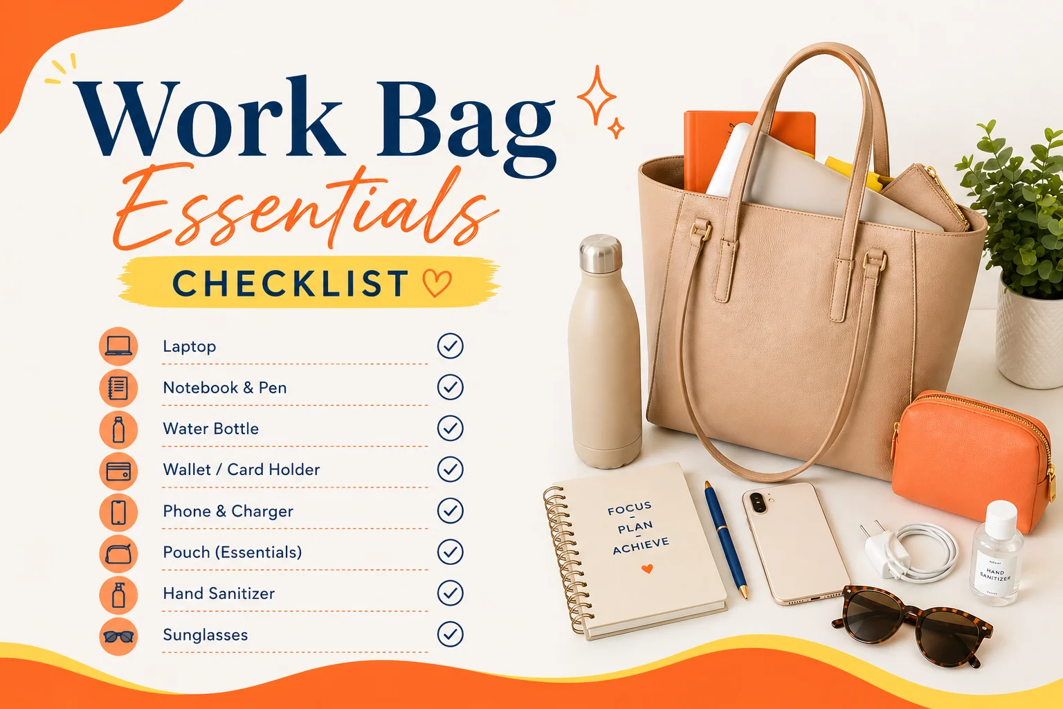 Workbag essential checklist