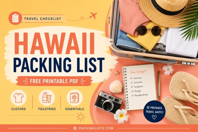 Ultimate Hawaii Packing List: The ONLY Guide You’ll Need [2026 Printable]
