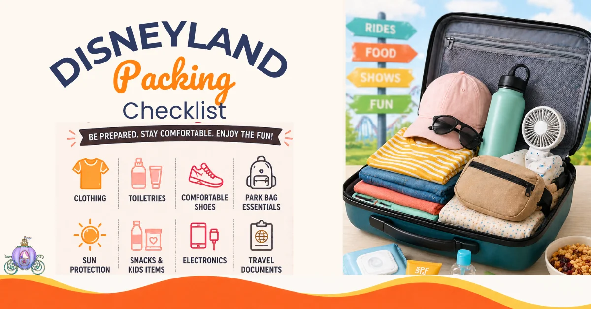 Disney Land Packing List