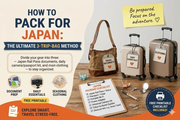 Japan Packing List