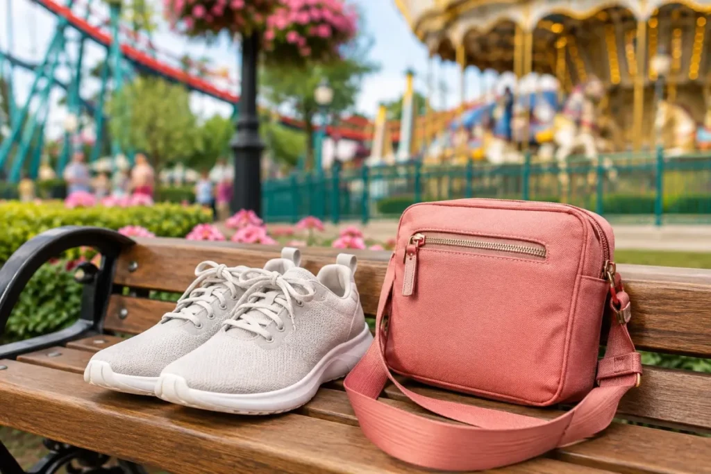 Theme park packing list essentials for a family day at the park