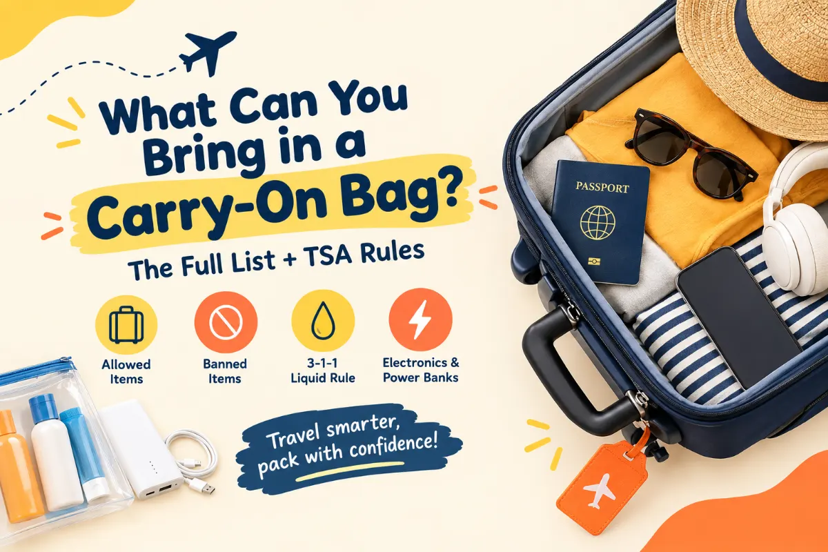 what can you bring in a carry-on bag